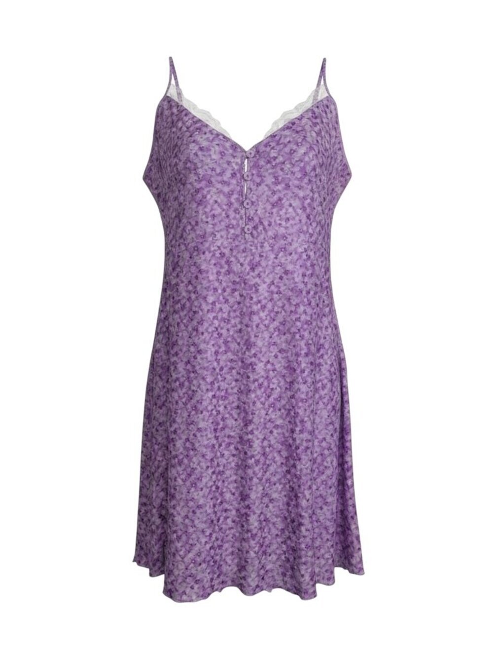 Motel Rocks Yuki Daisy Floral Lilac Slip Dress XXL NWT